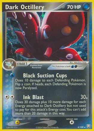Dark Octillery (8) Reverse Holofoil - Team Rocket Returns