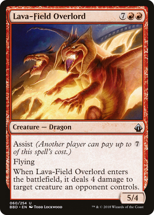 Lava-Field Overlord [Battlebond] Foil