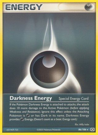 Darkness Energy (Special) (86) Reverse Holofoil - Emerald