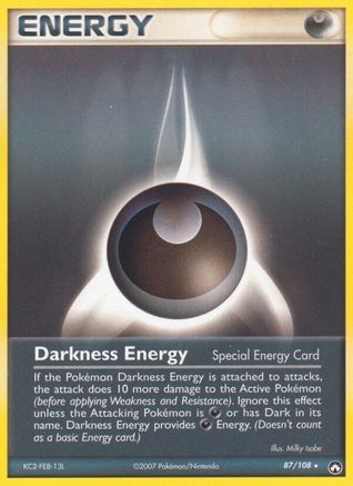 Darkness Energy (Special) (87) Reverse Holofoil - Power Keepers