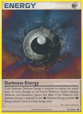 Darkness Energy (93) Reverse Holofoil - Majestic Dawn
