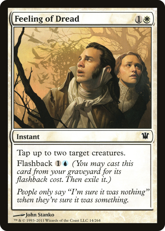 Feeling of Dread [Innistrad] Foil