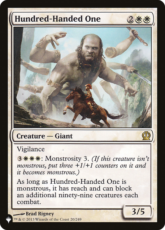 Hundred-Handed One [The List]
