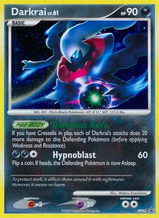 Darkrai LV.61 (DP52) [Diamond & Pearl: Black Star Promos] | Silver Goblin