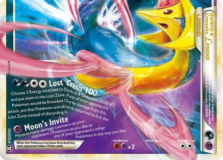 Darkrai & Cresselia Legend (Bottom) (100) Holofoil - Triumphant
