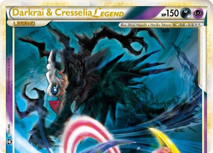 Darkrai & Cresselia Legend (Top) (99) Holofoil - Triumphant
