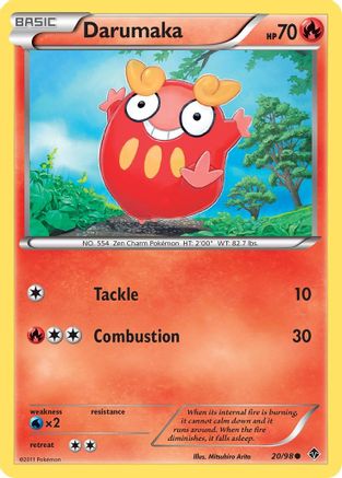 Darumaka (20) Reverse Holofoil - Emerging Powers