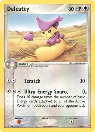 Delcatty (3/10) [EX: Trainer Kit - Latias] | Silver Goblin