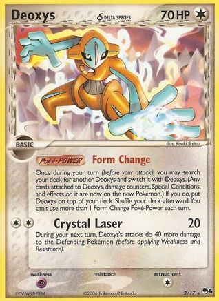 Deoxys (Delta Species) (2) Holofoil - POP Series 4