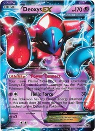 Deoxys EX (Team Plasma) - BW82 (BW82) Holofoil - Black and White Promos