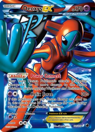 Deoxys EX (Team Plasma) (Full Art) (111) Holofoil - Plasma Freeze