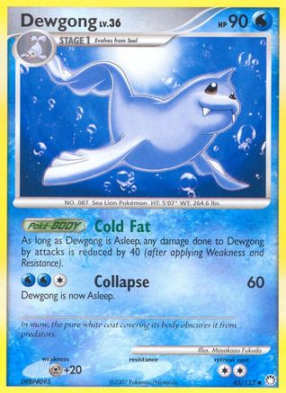 Dewgong (45) Reverse Holofoil - Mysterious Treasures