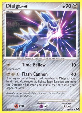 Dialga (16) Reverse Holofoil - Great Encounters