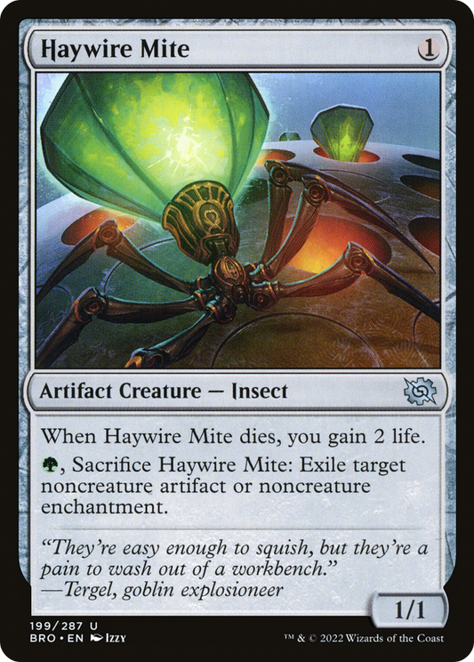 Haywire Mite [The Brothers' War] Foil