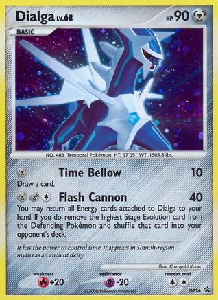 Dialga - DP26 (DP26) Holofoil - Diamond and Pearl Promos