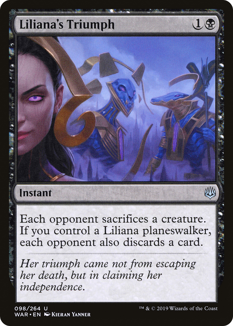 Liliana's Triumph [War of the Spark] Foil