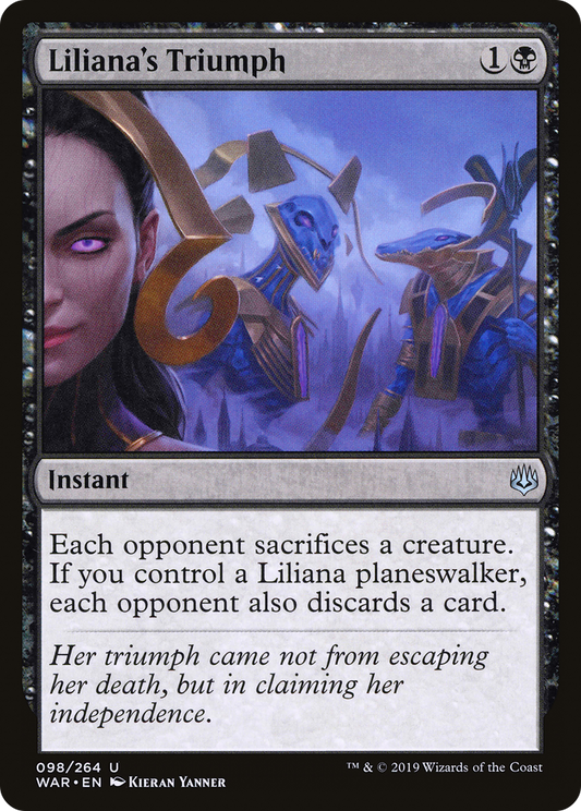 Liliana's Triumph [War of the Spark] Foil