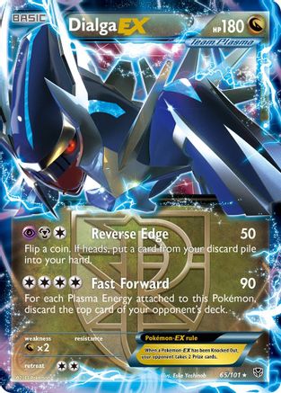 Dialga EX (Team Plasma) (65) Holofoil - Plasma Blast