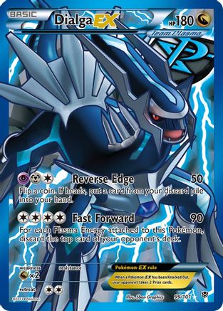 Dialga EX (Team Plasma) (Full Art) (99) Holofoil - Plasma Blast