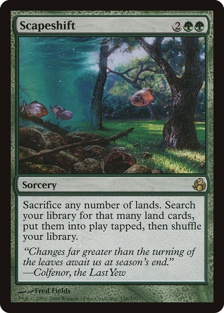 Scapeshift (136) Foil - Morningtide