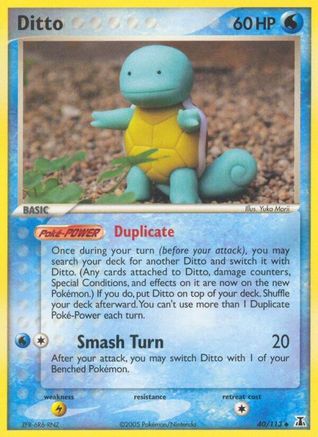 Ditto (40/113) [EX: Delta Species] | Silver Goblin