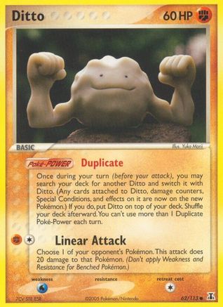 Ditto (Geodude) (62) Reverse Holofoil - Delta Species