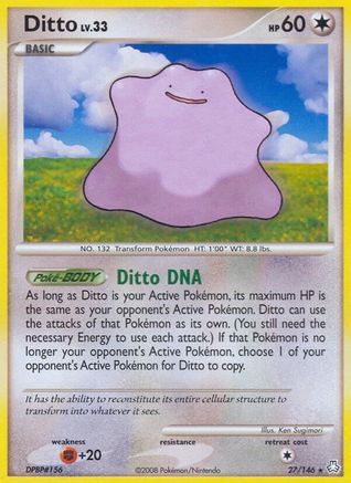 Ditto (27) Reverse Holofoil - Legends Awakened