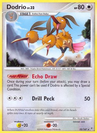 Dodrio (25) Reverse Holofoil - Supreme Victors