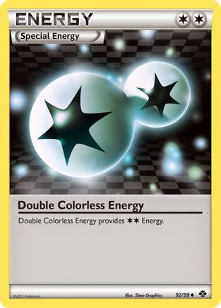 Double Colorless Energy (92) Reverse Holofoil - Next Destinies