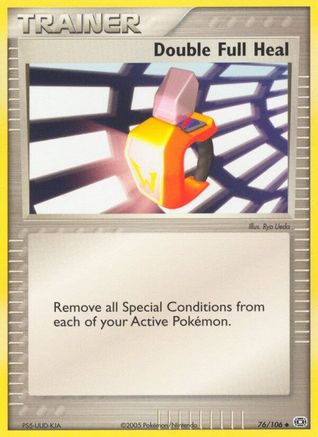 Double Full Heal (76) Reverse Holofoil - Emerald