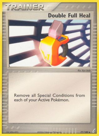 Double Full Heal (77) Reverse Holofoil - Crystal Guardians