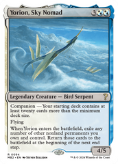 Yorion, Sky Nomad (White Border) [Mystery Booster 2] | Silver Goblin