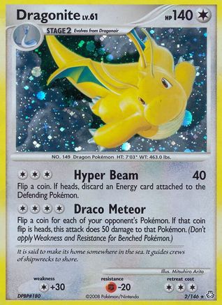 Dragonite (2) Reverse Holofoil - Legends Awakened