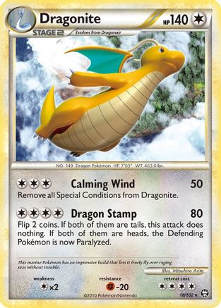 Dragonite (18) Reverse Holofoil - Triumphant