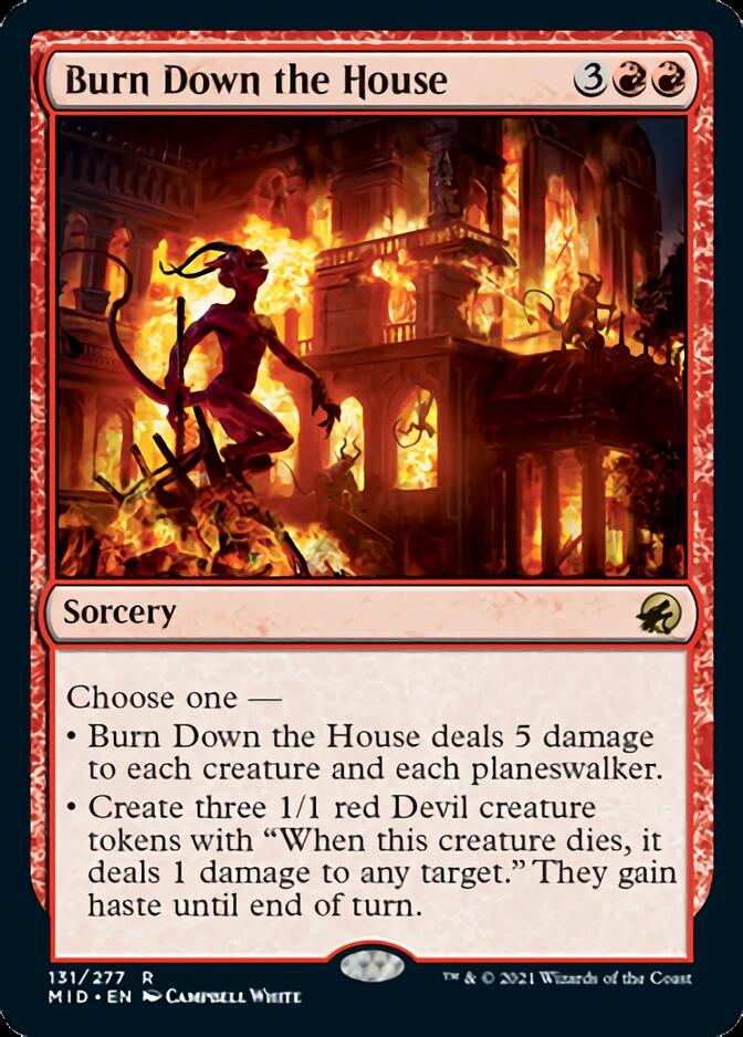 Burn Down the House [Innistrad: Midnight Hunt] | Silver Goblin