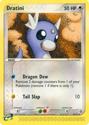 Dratini (26) Reverse Holofoil - Dragon