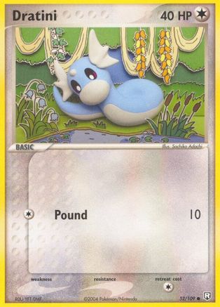 Dratini - 052/109 (52) Reverse Holofoil - Team Rocket Returns
