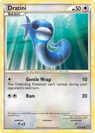 Dratini (62) Reverse Holofoil - Triumphant