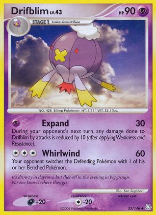 Drifblim (53) Reverse Holofoil - Legends Awakened