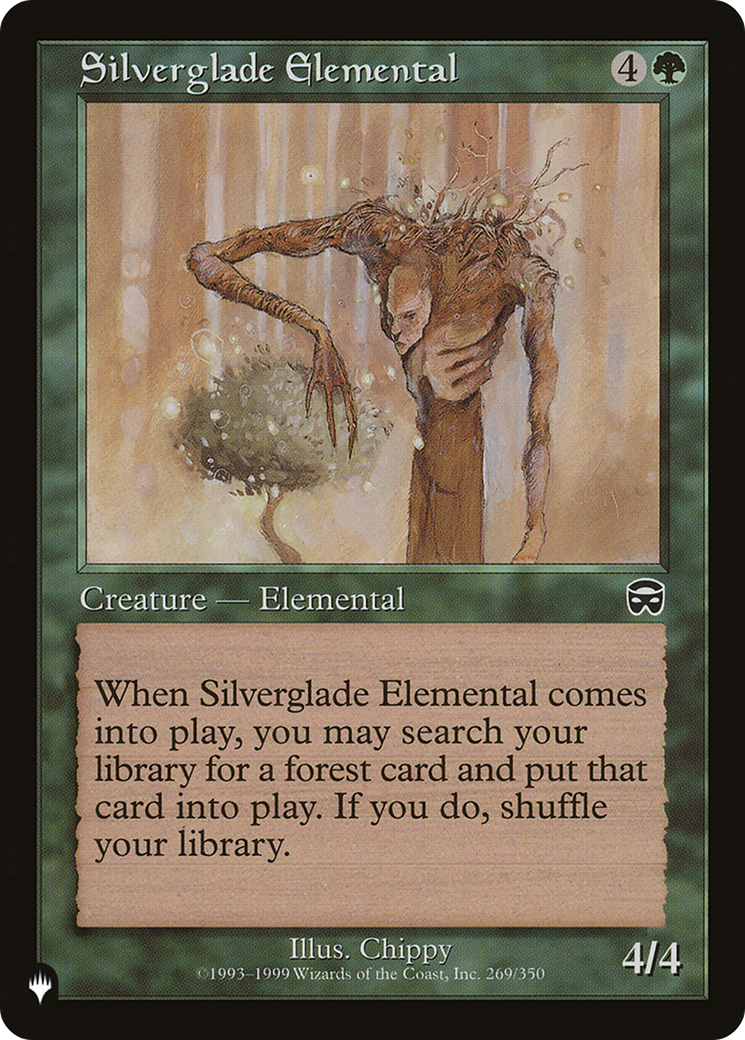 Silverglade Elemental [The List Reprints] | Silver Goblin