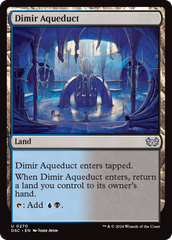 Dimir Aqueduct [Duskmourn: House of Horror Commander] | Silver Goblin