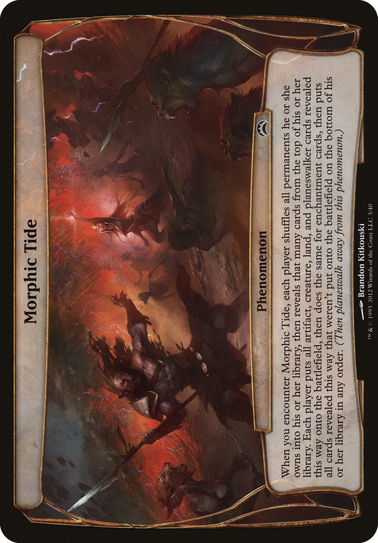 Morphic Tide (Planes) [Planechase 2012 Planes] Foil