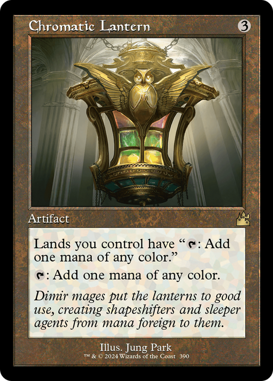Chromatic Lantern (Retro Frame) [Ravnica Remastered] Foil