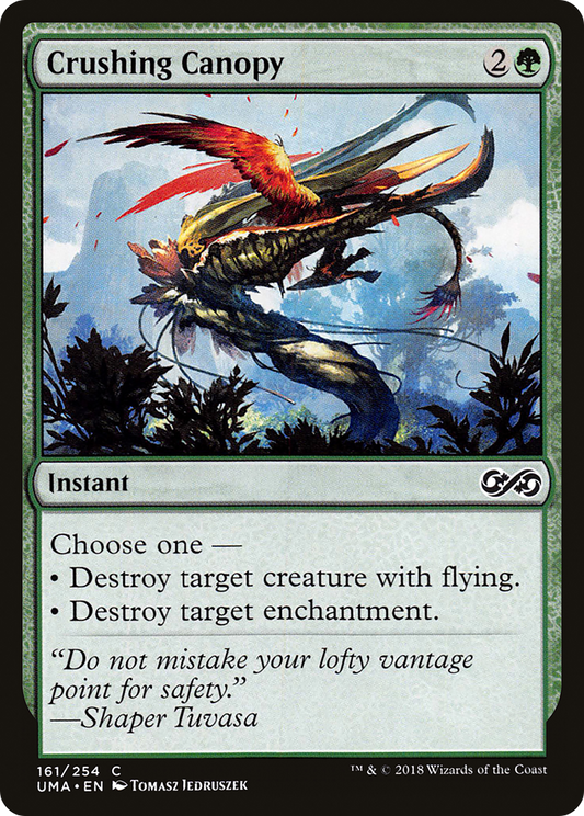 Crushing Canopy (161) - Ultimate Masters Foil