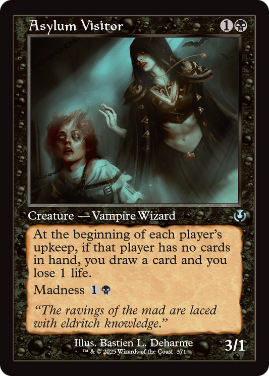 Asylum Visitor (Retro Frame) Foil (371) - Innistrad Remastered
