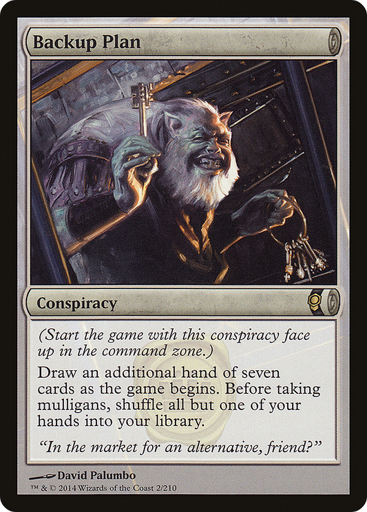 Backup Plan [Conspiracy] Foil