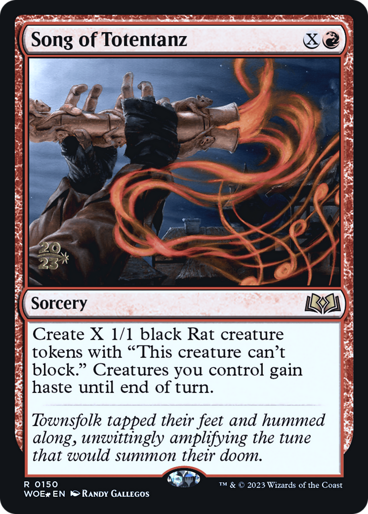 Song of Totentanz [Wilds of Eldraine Prerelease Promos]