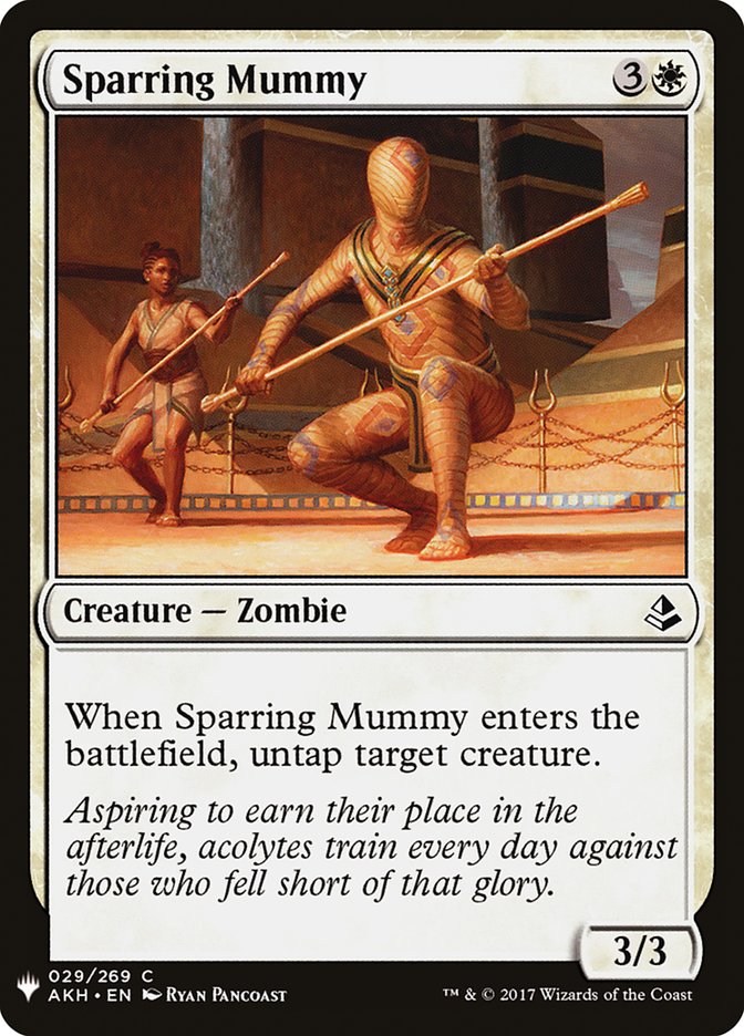 Sparring Mummy [Mystery Booster] | Silver Goblin