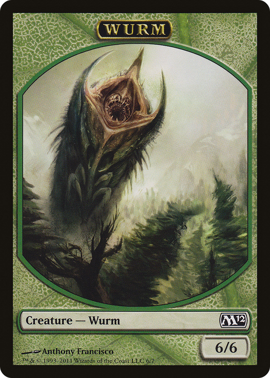 Wurm Token [Magic 2012 Tokens]