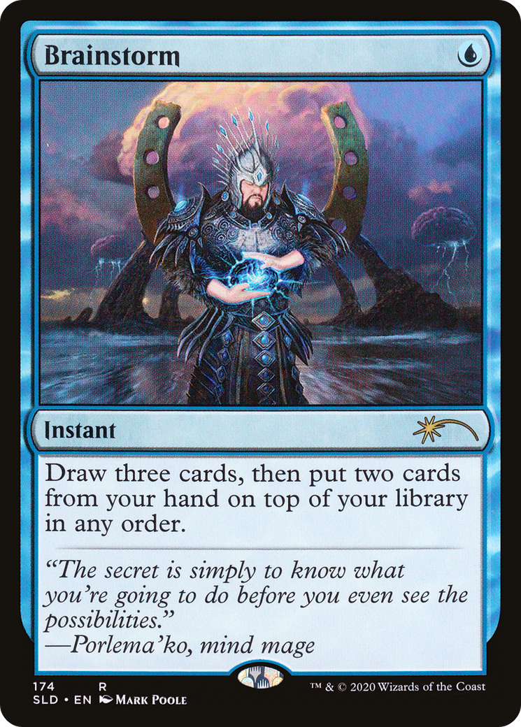 Brainstorm (174) Foil - Secret Lair Drop